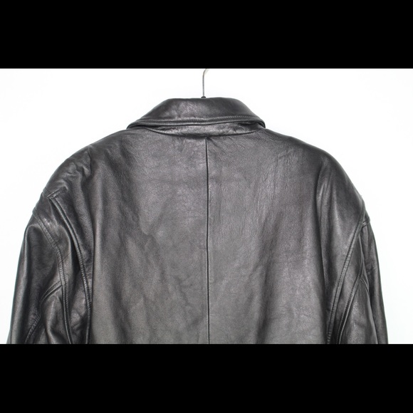 Couture by J Park Mens Leather Jacket size XL - Picture 7 of 8